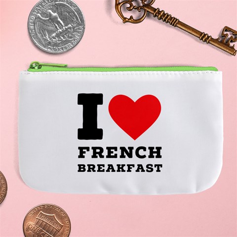 I love French breakfast  Large Coin Purse from ArtsNow.com Front