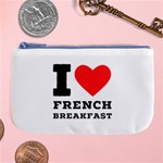 I love French breakfast  Large Coin Purse