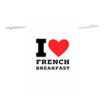 I love French breakfast  Lightweight Drawstring Pouch (S)