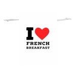 I love French breakfast  Lightweight Drawstring Pouch (L)