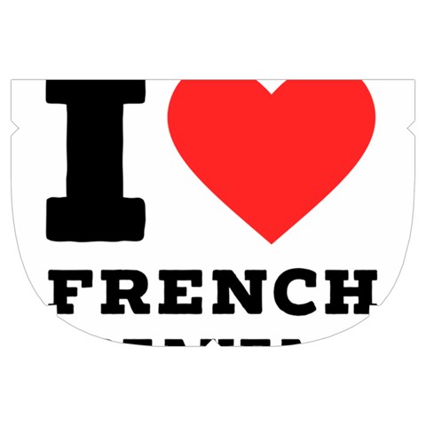 I love French breakfast  Make Up Case (Large) from ArtsNow.com Side Left