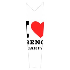 I love French breakfast  Women s Long Sleeve Raglan Tee from ArtsNow.com Right Sleeve Side