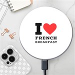 I love French breakfast  Wireless Fast Charger(White)