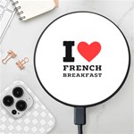 I love French breakfast  Wireless Fast Charger(Black)