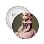 Cute Adorable Victorian Gothic Girl 14 2.25  Buttons
