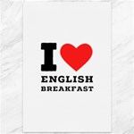 I love English breakfast  Canvas 12  x 18 
