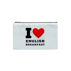 I love English breakfast  Cosmetic Bag (Small) from ArtsNow.com Front