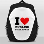 I love English breakfast  Backpack Bag