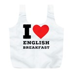 I love English breakfast  Full Print Recycle Bag (L)