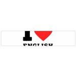 I love English breakfast  Small Premium Plush Fleece Scarf