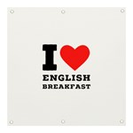 I love English breakfast  Banner and Sign 3  x 3 