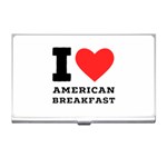 I love American breakfast Business Card Holder