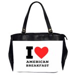 I love American breakfast Oversize Office Handbag (2 Sides)