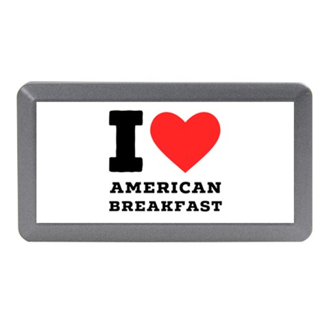 I love American breakfast Memory Card Reader (Mini) from ArtsNow.com Front