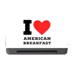 I love American breakfast Memory Card Reader with CF