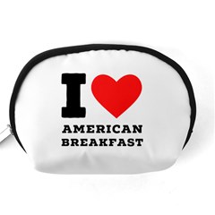 I love American breakfast Accessory Pouch (Medium) from ArtsNow.com Back