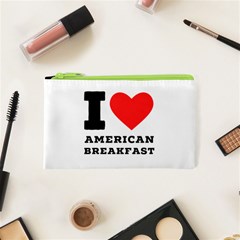 I love American breakfast Cosmetic Bag (XS) from ArtsNow.com Front