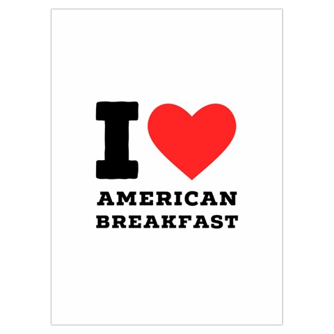 I love American breakfast Playing Cards Single Design (Rectangle) with Custom Box from ArtsNow.com Card