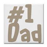 fatherday237 Tile Coaster