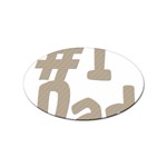 fatherday237 Sticker (Oval)