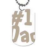 fatherday237 Dog Tag (One Side)