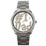 fatherday237 Sport Metal Watch