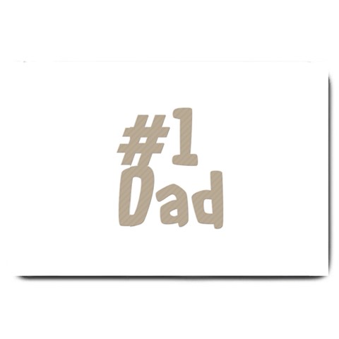 fatherday237 Large Doormat from ArtsNow.com 30 x20  Door Mat