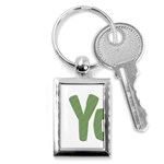 fatherday238 Key Chain (Rectangle)