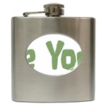 fatherday238 Hip Flask (6 oz)