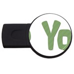 fatherday238 USB Flash Drive Round (4 GB)