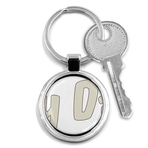 fatherday222 Key Chain (Round) from ArtsNow.com Front