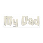 fatherday222 Sticker (Bumper)