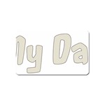 fatherday222 Magnet (Name Card)