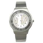 fatherday222 Stainless Steel Watch