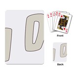 fatherday222 Playing Cards Single Design