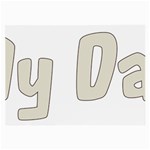 fatherday222 Glasses Cloth (Large)