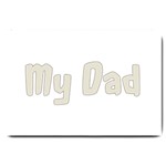 fatherday222 Large Doormat