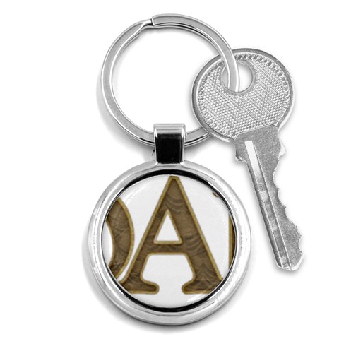 fatherday221 Key Chain (Round) from ArtsNow.com Front