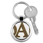 fatherday221 Key Chain (Round)