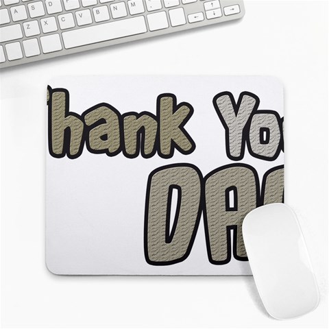 dad_0 Large Mousepad from ArtsNow.com Front