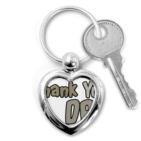 dad_0 Key Chain (Heart) from ArtsNow.com Front