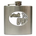 dad_0 Hip Flask (6 oz)