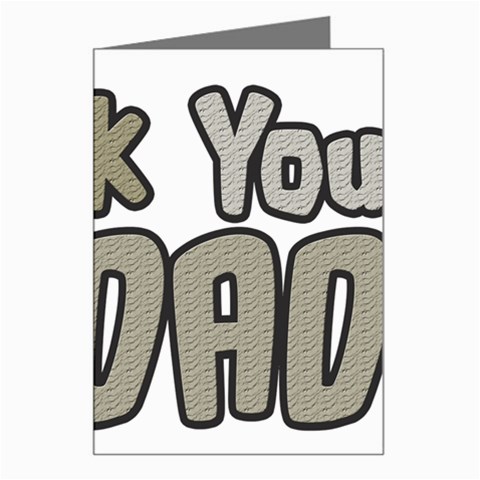 dad_0 Greeting Card from ArtsNow.com Left