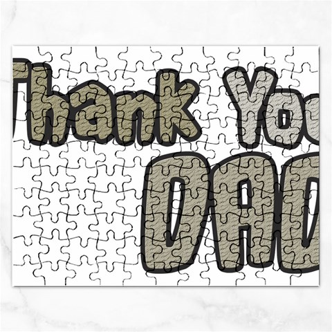dad_0 Jigsaw Puzzle (Rectangular) from ArtsNow.com Front