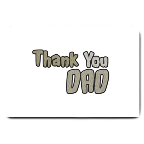 dad_0 Large Doormat from ArtsNow.com 30 x20  Door Mat
