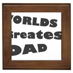 dad Framed Tile