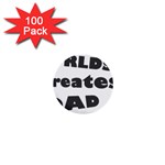 dad 1  Mini Button (100 pack) 