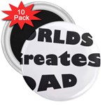 dad 3  Magnet (10 pack)