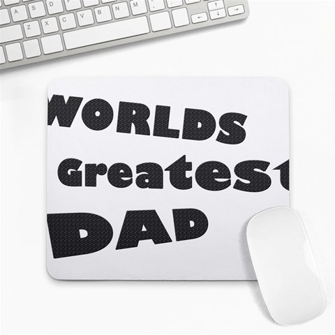dad Large Mousepad from ArtsNow.com Front