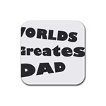 dad Rubber Coaster (Square)